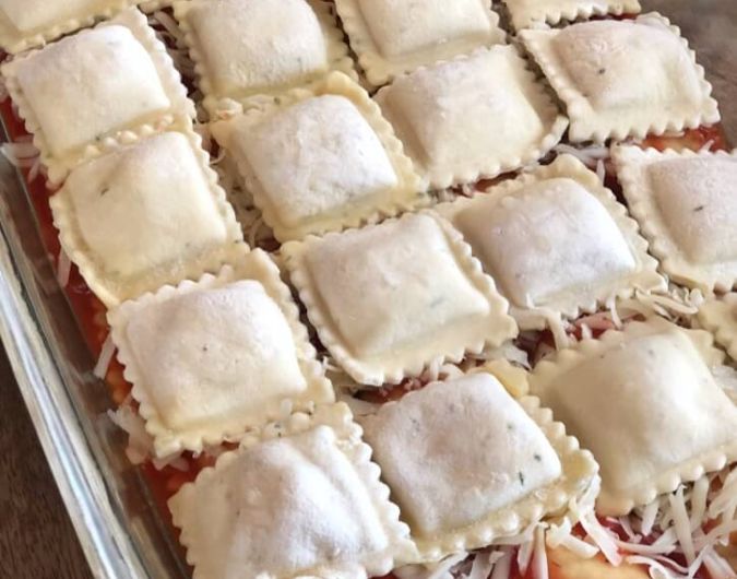 3-Ingredient Ravioli Bake
