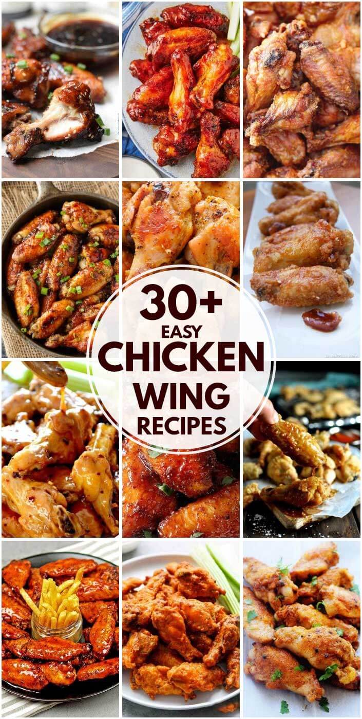 30 Quick And Easy Chicken Wing Recipes