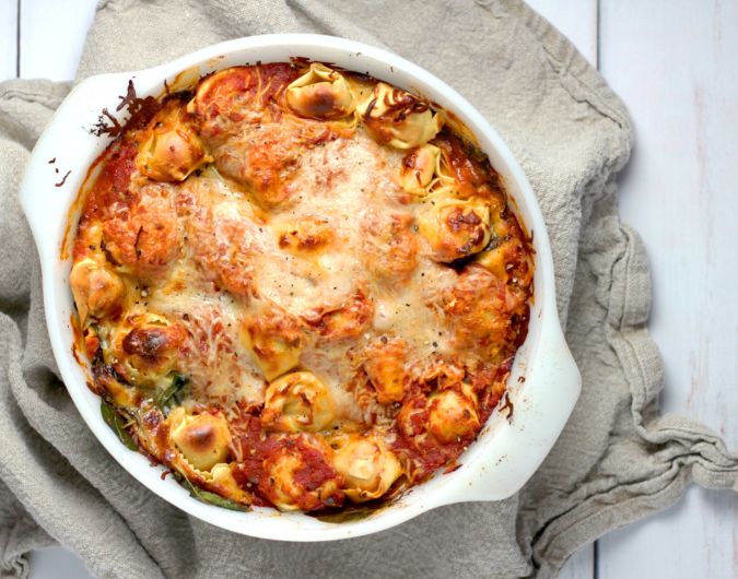 5-Ingredient Baked Tortellini