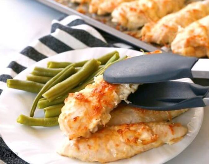 5-Minute Garlic Parmesan Chicken Tenders