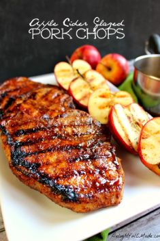 Apple Cider Glazed Pork Chops - Easy And Delicious Pork Recipes For Your Daily Meal