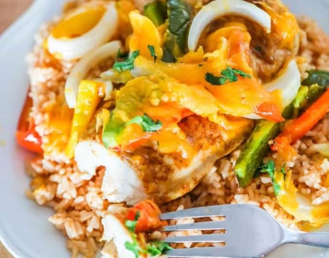 Baked Chicken Fajitas