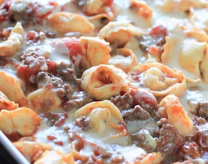 Baked Tortellini Casserole