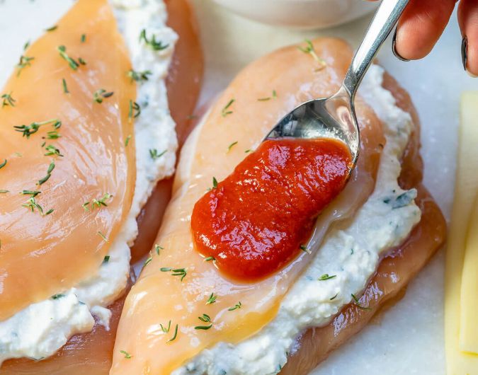 Balsamic Baked Chicken Breasts with Mozzarella