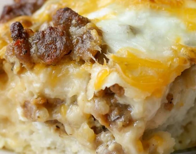 Biscuit Egg Casserole