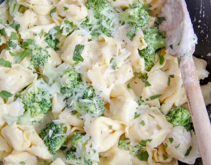 Broccoli Tortellini Alfredo