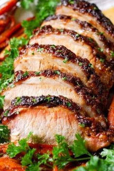 Brown Sugar Dijon Glazed Pork Loin - Easy And Delicious Pork Recipes For Your Daily Meal