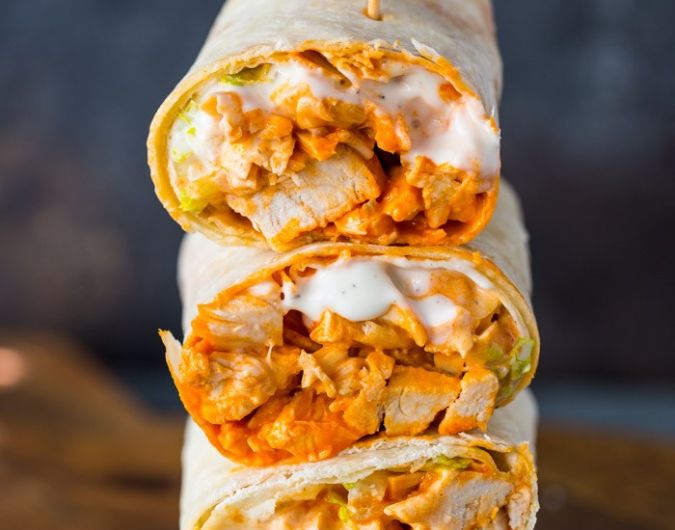 Buffalo Chicken Wraps