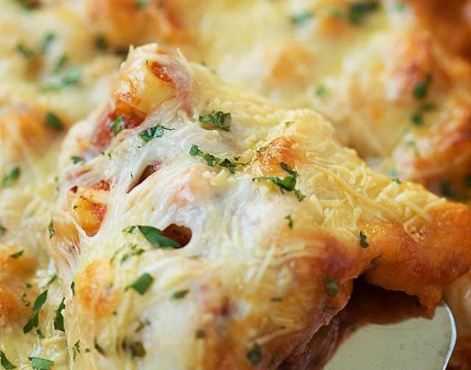 Cheesy Baked Tortellini