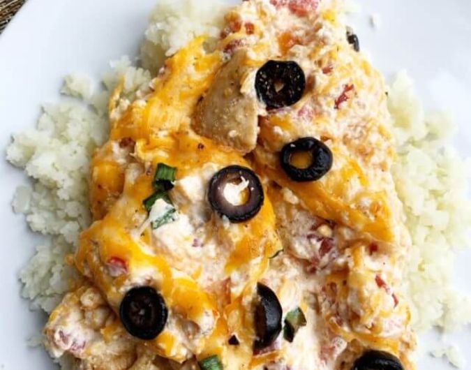 Chicken Taco Casserole