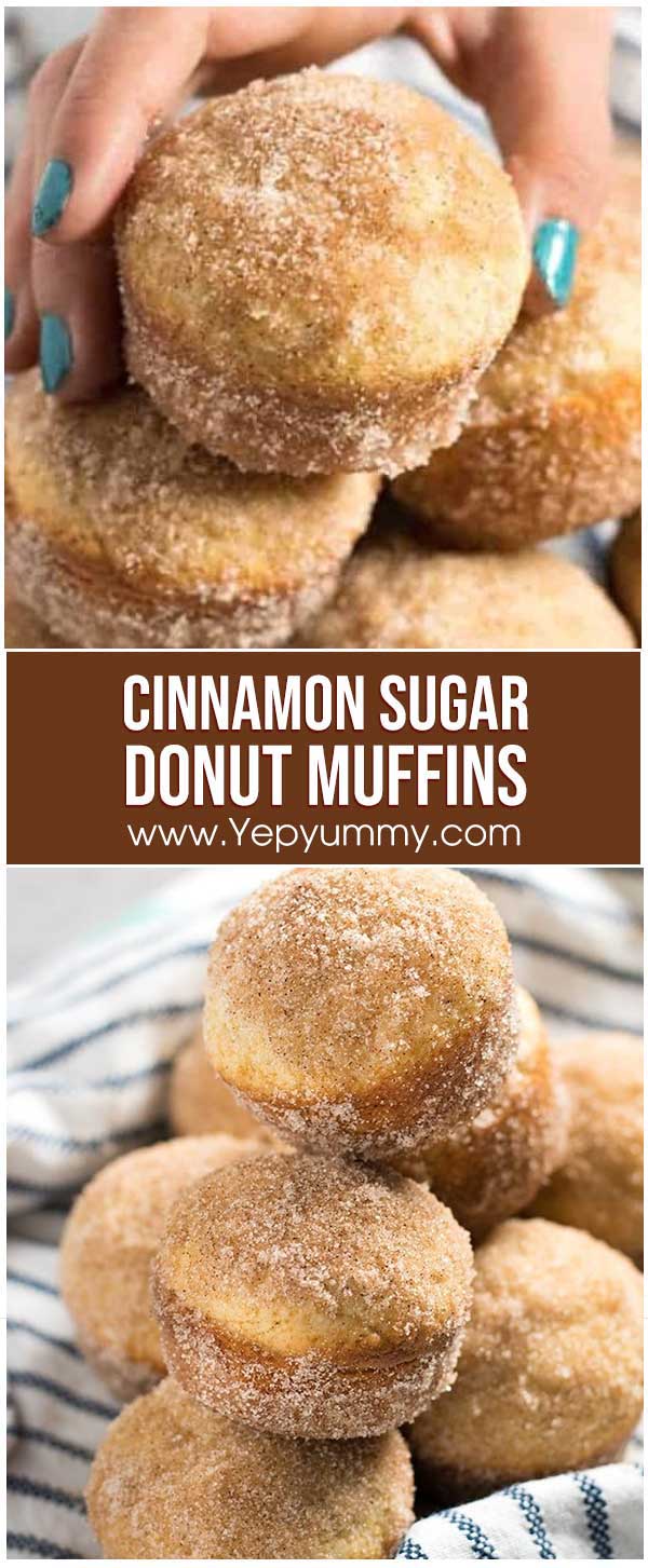 Cinnamon Sugar Donut Muffins