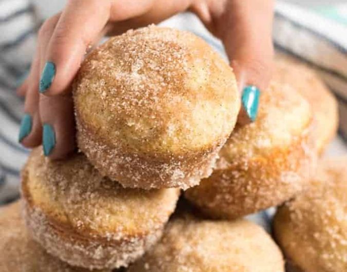 Cinnamon Sugar Donut Muffins