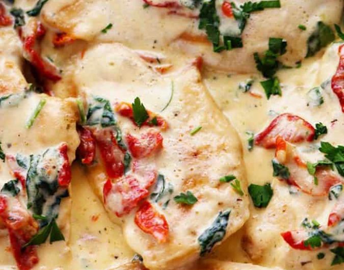 Tuscan Garlic Chicken