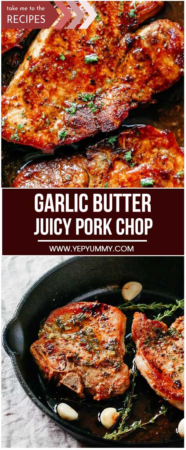 Garlic Butter Juicy Pork Chop