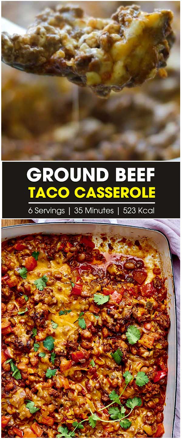 Ground Beef Taco Casserole