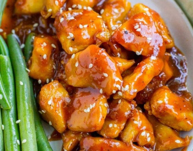 Healthy Orange Chicken