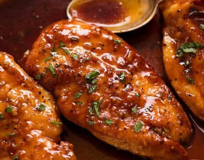 Honey Garlic Chicken Breasts