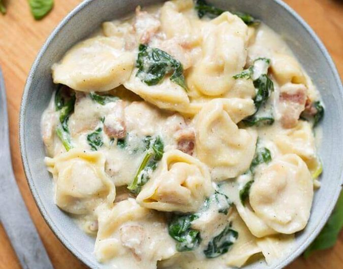 Instant Pot Tortellini Alfredo