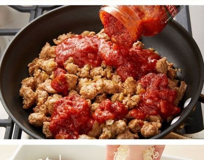 Italian Sausage and Ravioli Casserole