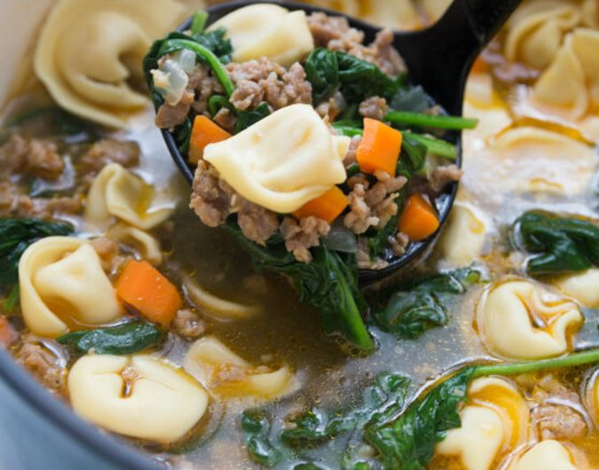 Italian Tortellini Soup