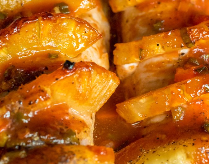 Juicy Hawaiian Pork Loin