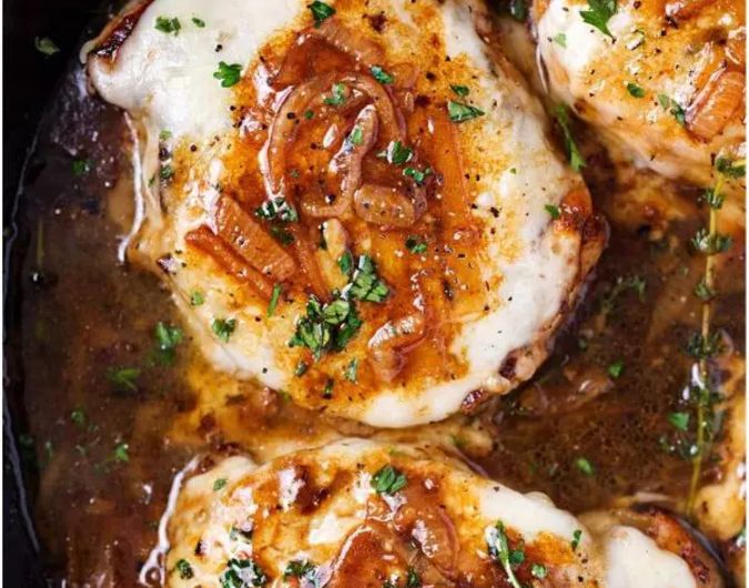 Juicy Pan-Seared Pork Chop
