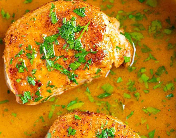 Juicy Skillet Pork Chop