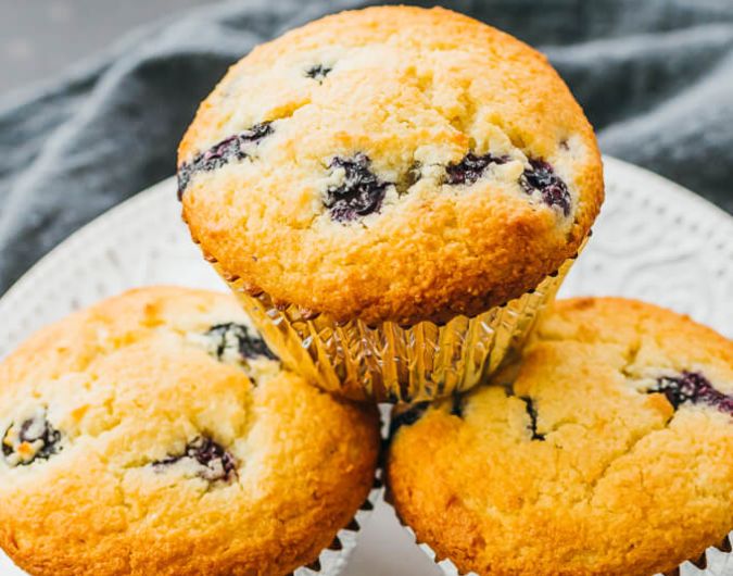 Keto Blueberry Muffins
