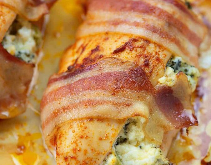 Keto Broccoli Stuffed Chicken