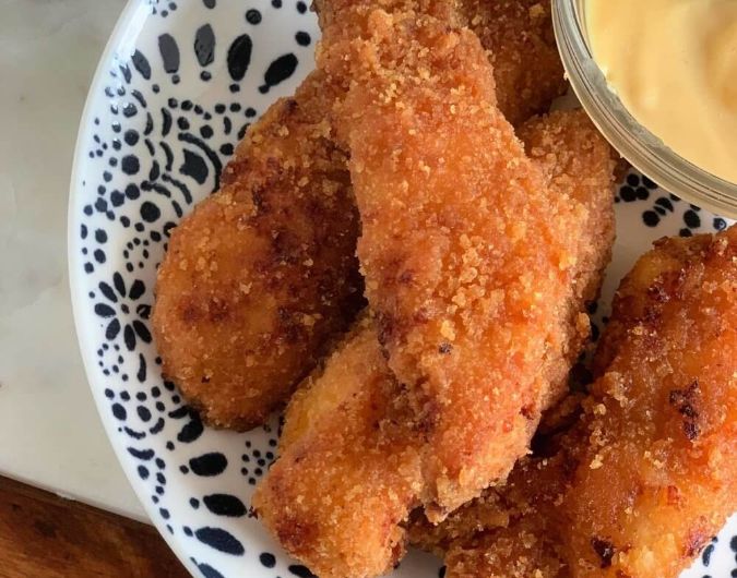 Keto Fried Chicken Tenders
