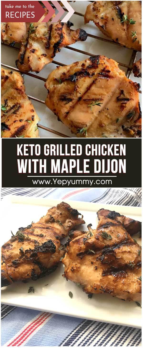 Keto Grilled Chicken With Maple Dijon 2 - Keto Grilled Chicken with Maple Dijon