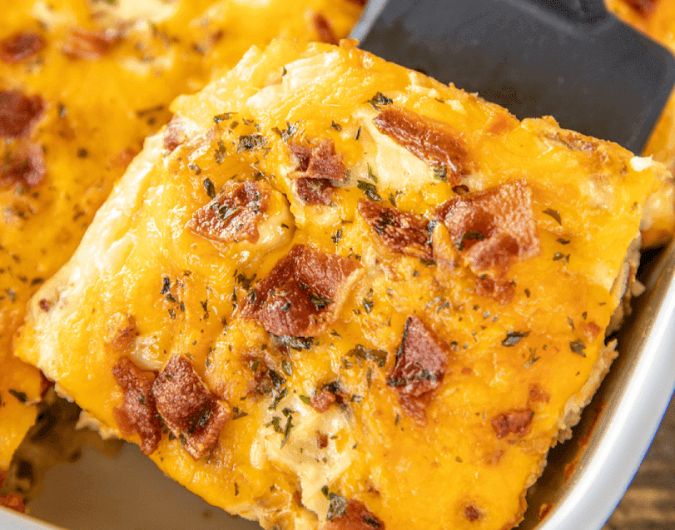 Keto Low-Carb Crack Chicken Casserole