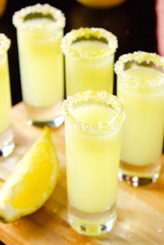 Lemon Drop Shots - 30 Of The Stunning Summer Drink Recipes