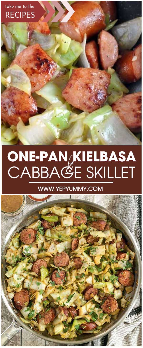 One-Pan Kielbasa And Cabbage Skillet