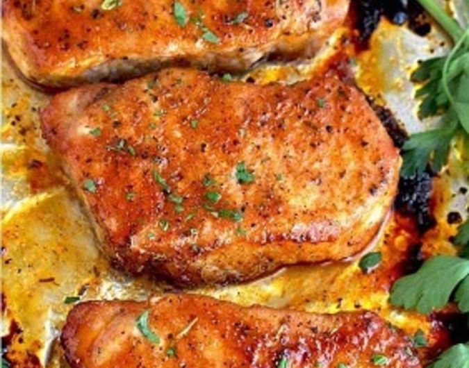 Oven Baked Pork Chop