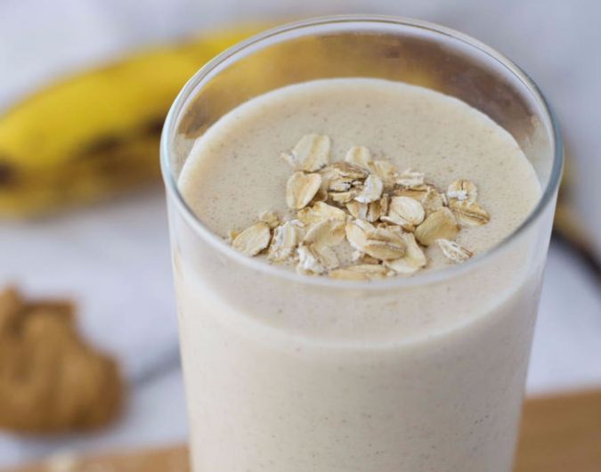 Peanut Butter Banana Breakfast Smoothie
