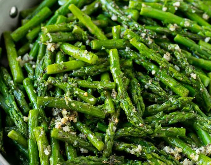 Sauteed Garlic and Herb Asparagus