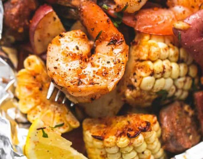 Shrimp Boil Foil Packs