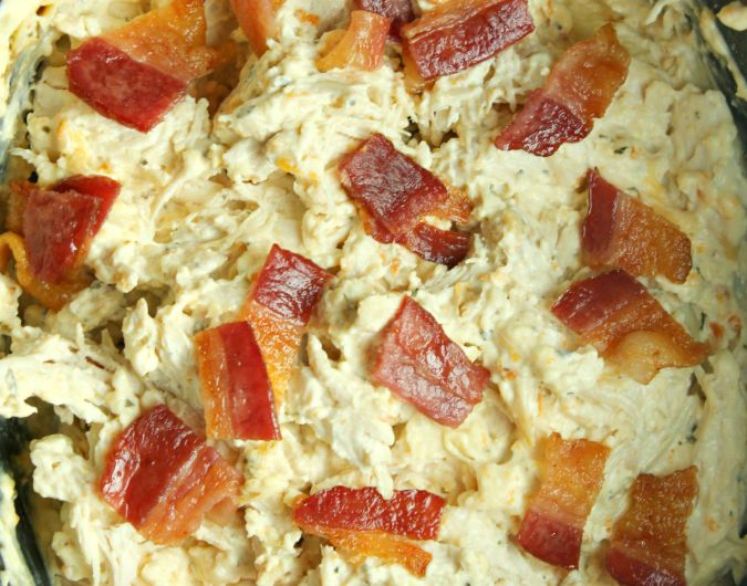 Slow Cooker Cream Cheese Crack Chicken