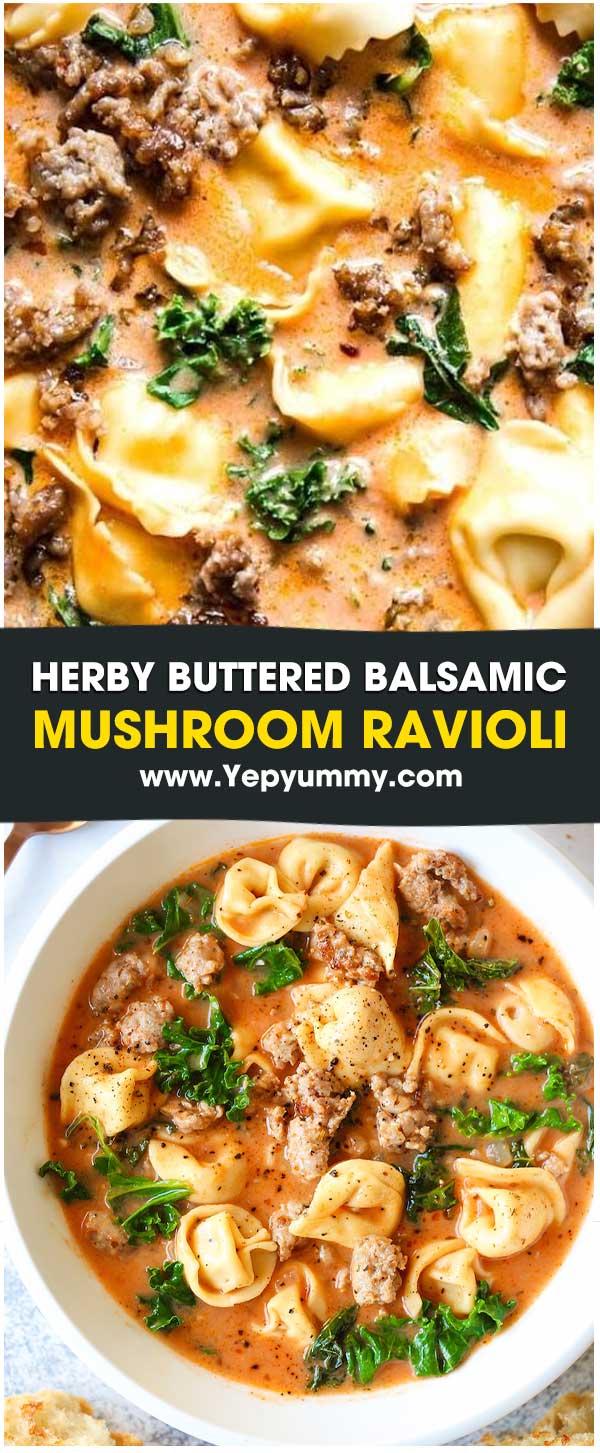 Tortellini Soup With Italian Sausage And Kale