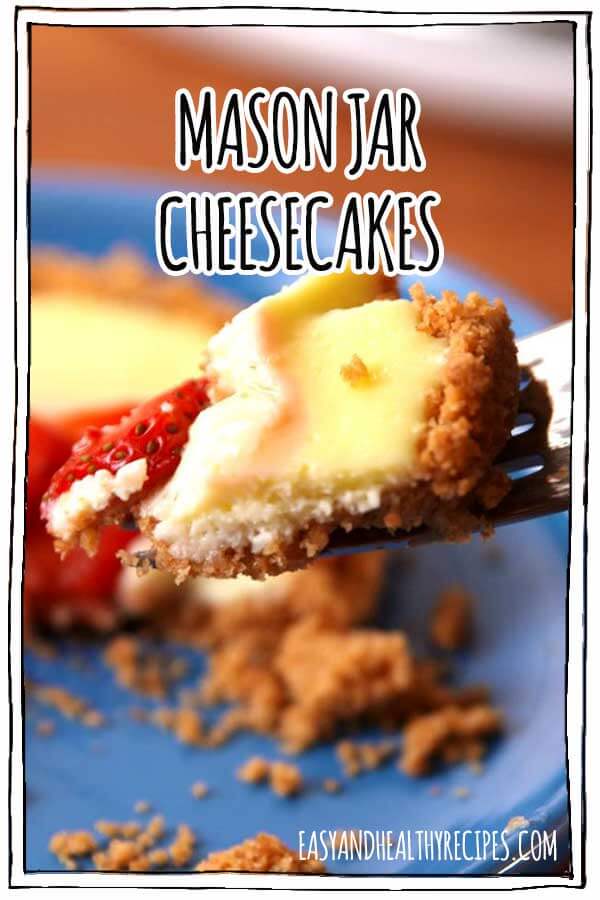 Mason Jar Cheesecakes