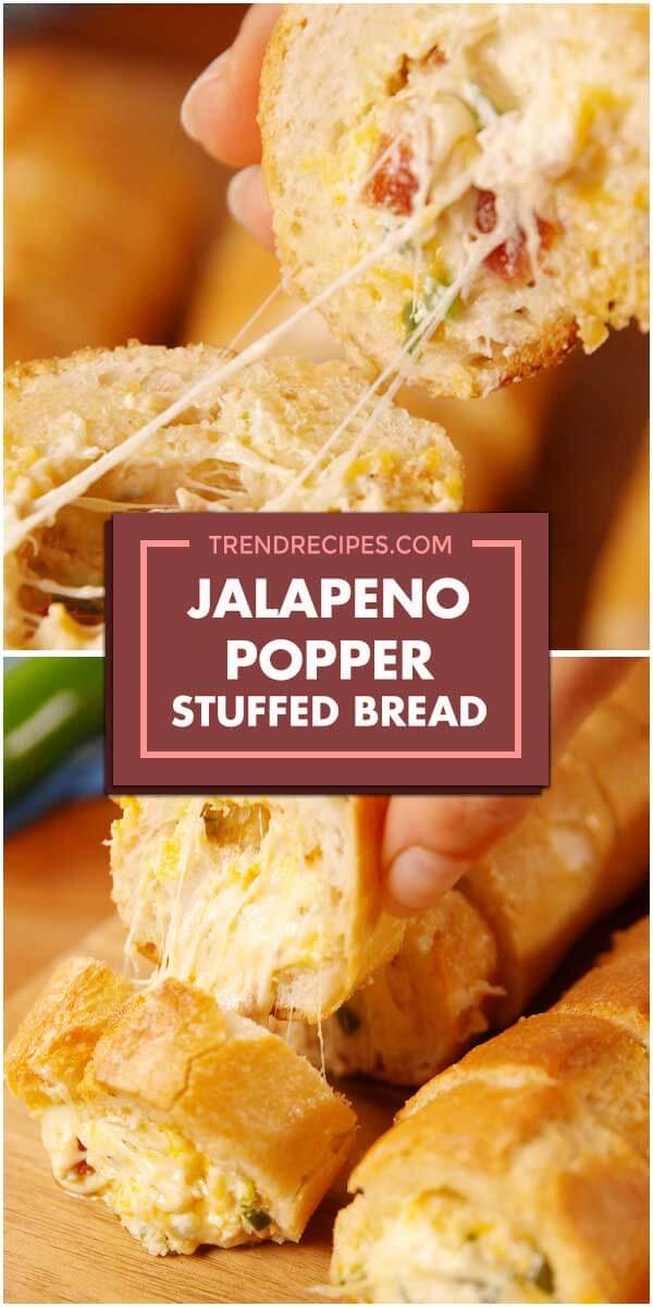 Jalapeño Popper Stuffed Bread