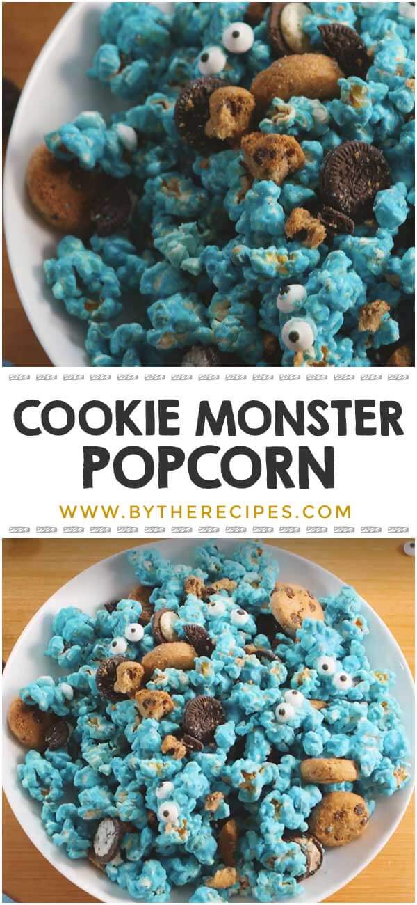 Cookie Monster Popcorn