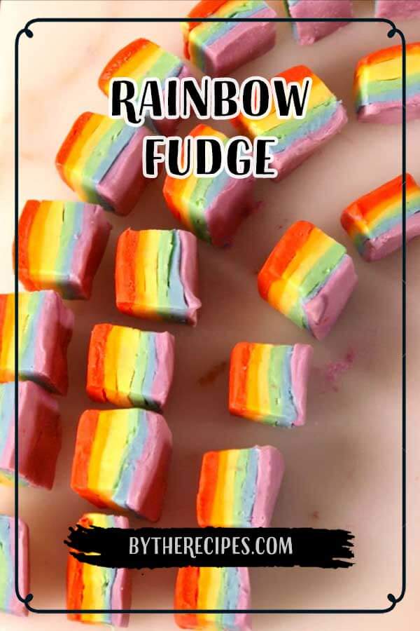 Rainbow Fudge