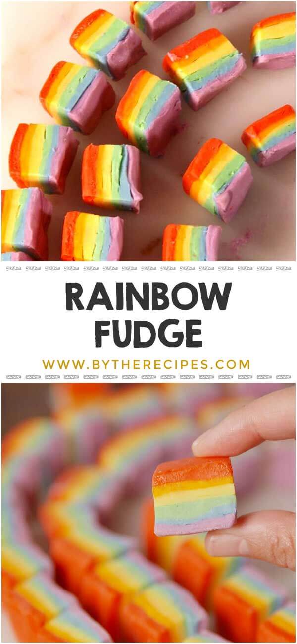 Rainbow Fudge