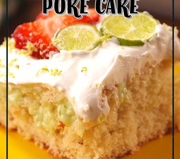 Key Lime Poke Cake