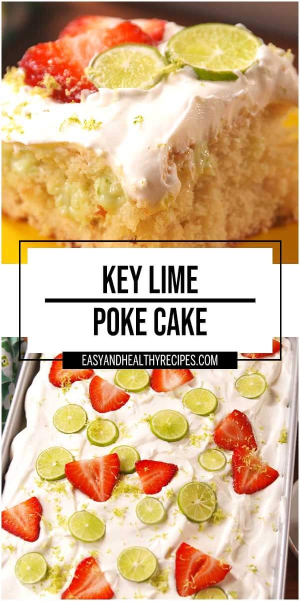 20 Key Lime Poke Cake2 - Key Lime Poke Cake