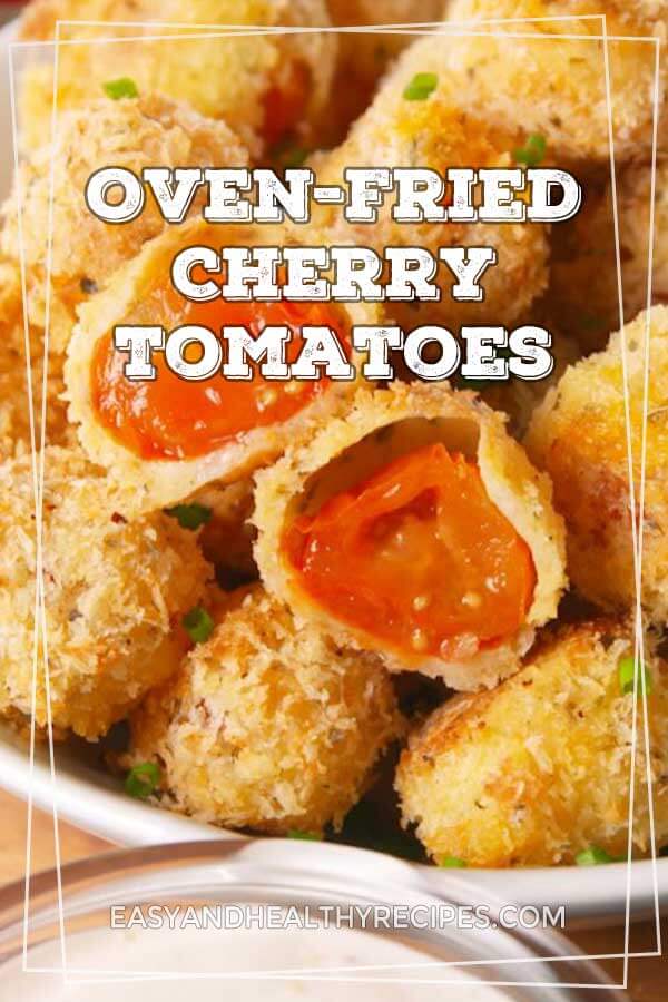 Oven-Fried Cherry Tomatoes