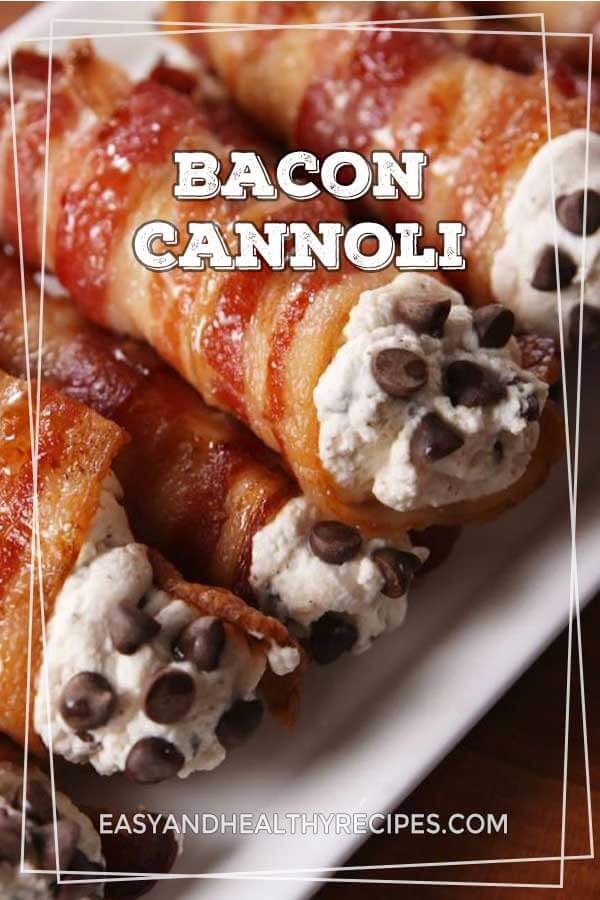 Bacon Cannoli