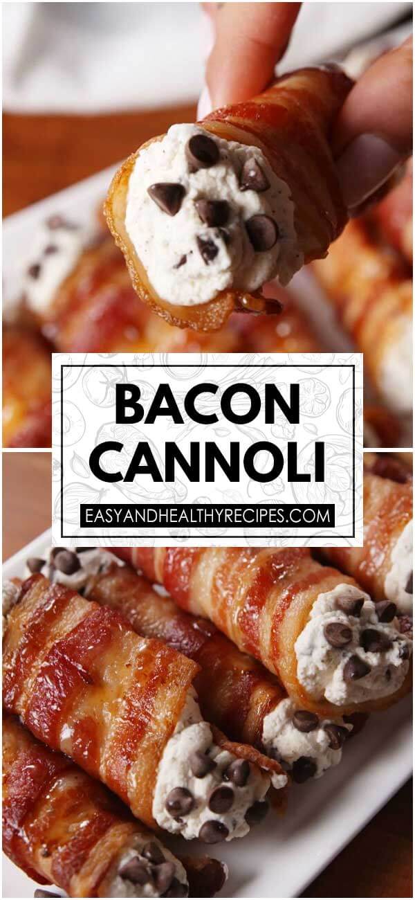 Bacon Cannoli